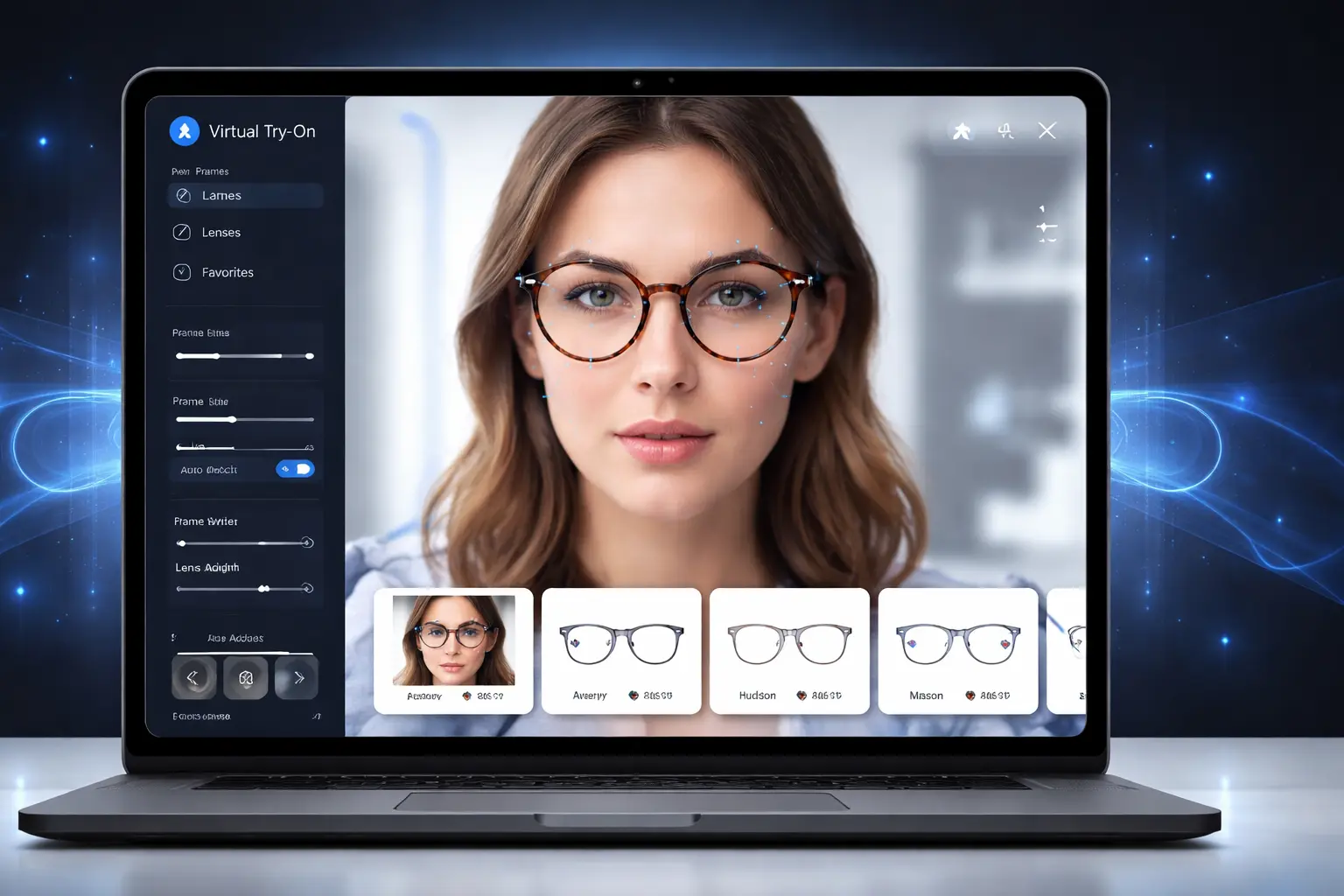 Warby Parker AI Virtual Try-On — Computer Vision Project